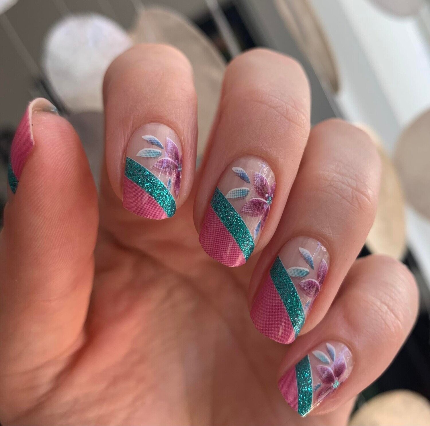 Acapulco Blossom, 16er-Nagelfolie Magic Nail Wraps Exklusivdesign