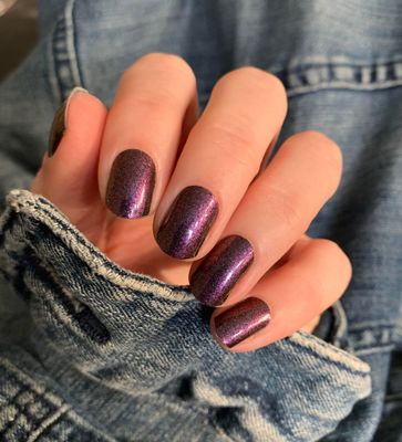 Stunning Purple, 22er-Premium Nagelfolie