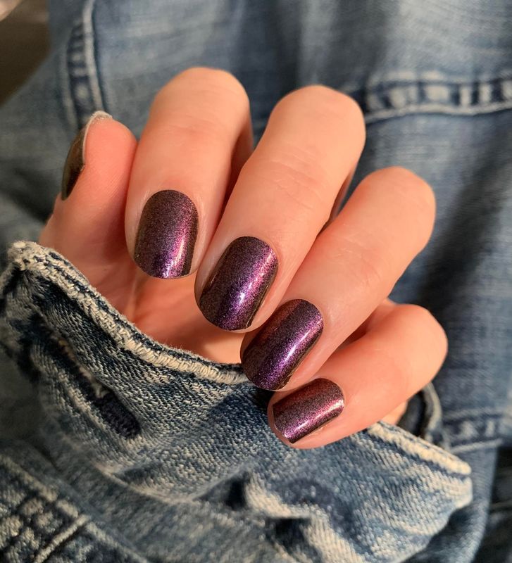 Stunning Purple, 22er-Premium Nagelfolie