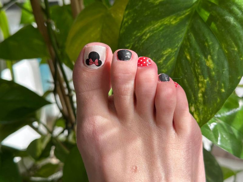 Comic Wrap for Toes 1, 16er-Fussfolie