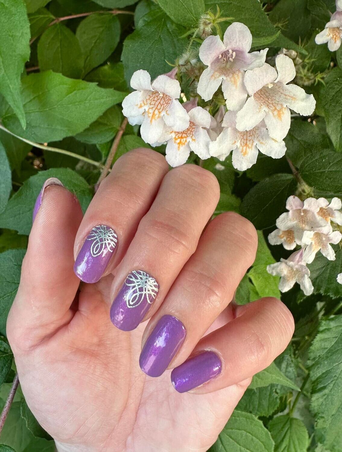Mandala Slings, Overlay, 16-er Nagelfolie
