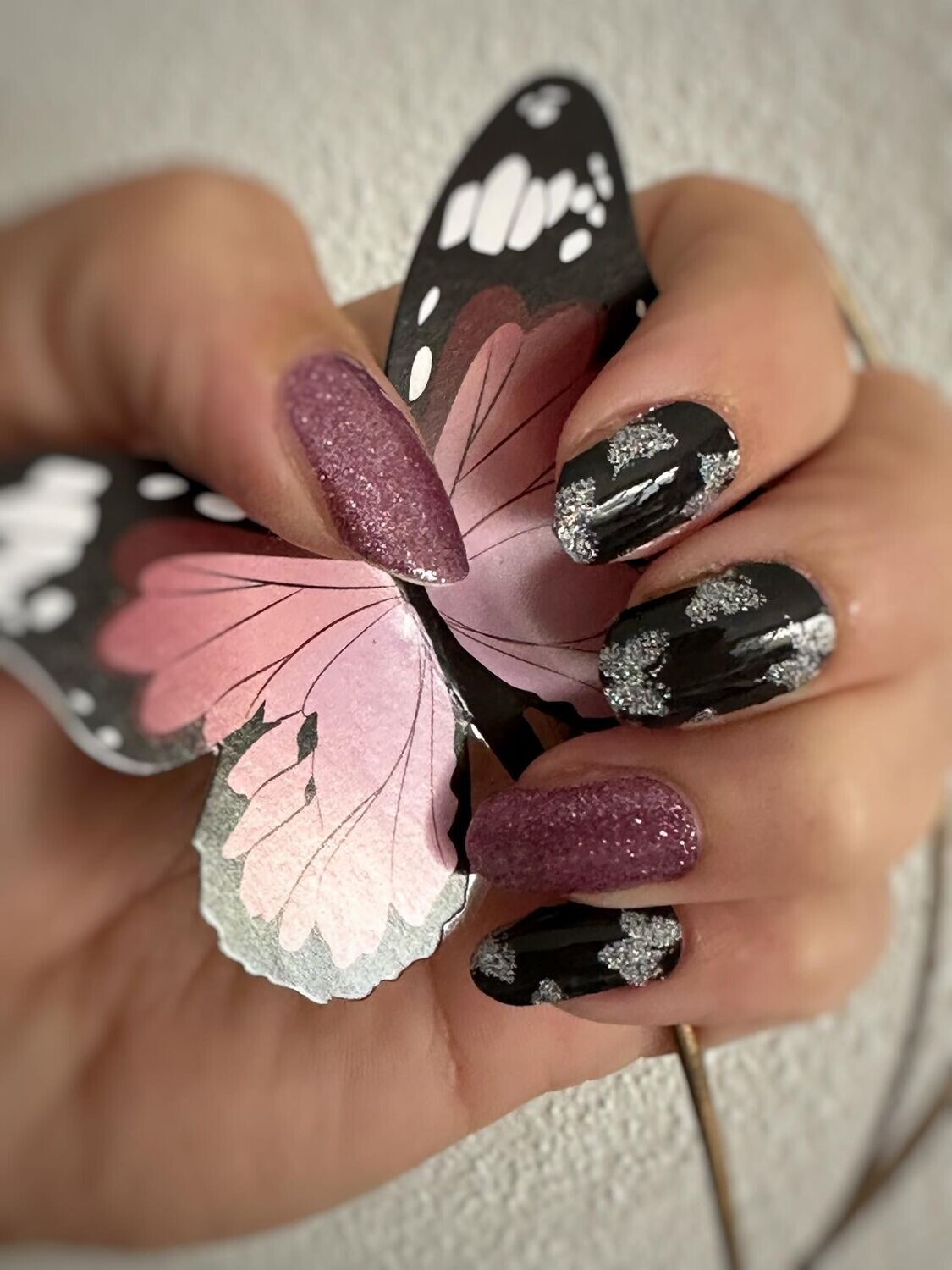 Papillon, 16er-Nagelfolie Magic Nail Wraps Exklusivdesign