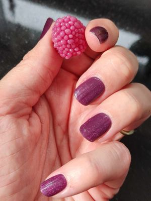 Seduce me in Berry, leicht semitransparente UV-Gel-Folie , 20er-Nagelfolie Magic Nail Wraps NG200233