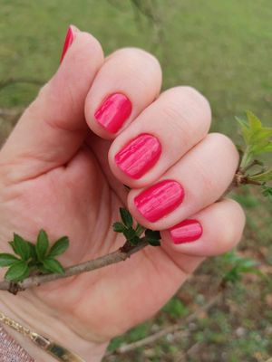Raspberry Sorbet, leicht sheer,  UV-Gel-Folie, 20er-Nagelfolie Magic Nail Wraps NG200311