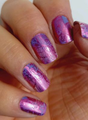 Serenity Garden, 16er-Nagelfolie Magic Nail Wraps Exklusivdesign Serenity Garden, 16er-Nagelfolie Magic Nail Wraps Exklusivdesign