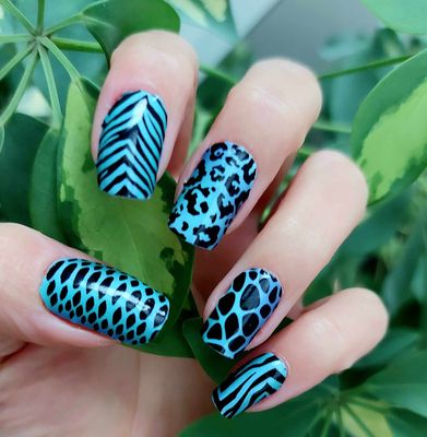Sheena, 16er-Nagelfolie Magic Nail Wraps Exklusivdesign Sheena, 16er-Nagelfolie Magic Nail Wraps Exklusivdesign