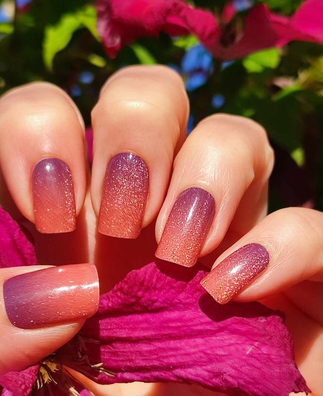 Velvet Sunset, UV-Gel-Folie, 20er-Nagelfolie Magic Nail Wraps NG200408