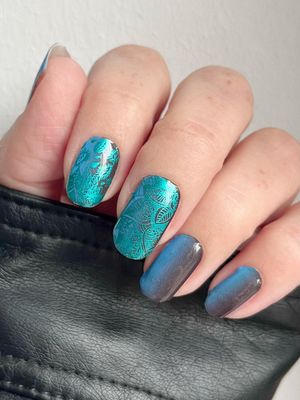Turquoise Treasure, Overlay, 16er-Nagelfolie Magic Nail Wraps Exklusivdesign Turquoise Treasure, Overlay, 16er-Nagelfolie Magic Nail Wraps Exklusivdesign