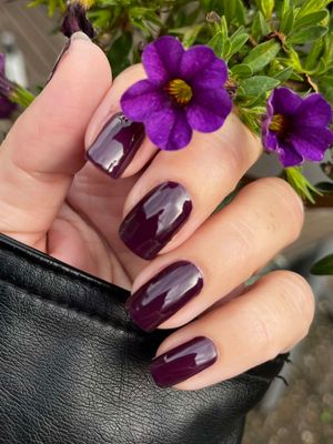 Hot Aubergine, 16er-Nagelfolie Magic Nail Wraps