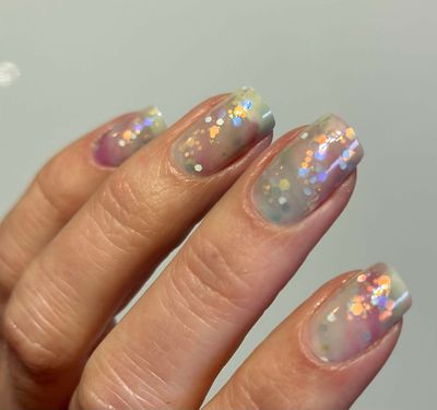 Pipini, leicht durchsichtige 16er-Nagelfolie Magic Nail Wraps Exklusivdesign