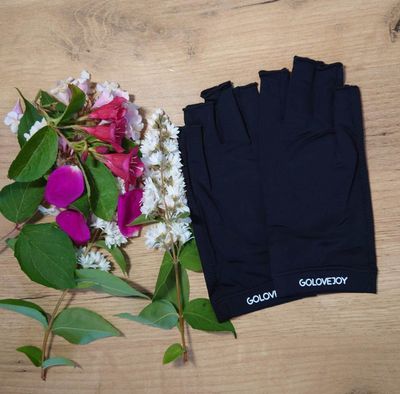 Magic UV-Protection Gloves Black, 1 Paar Handschuhe Magic Nail Wraps Magic UV-Protection Gloves Black, 1 Paar Handschuhe Magic Nail Wraps