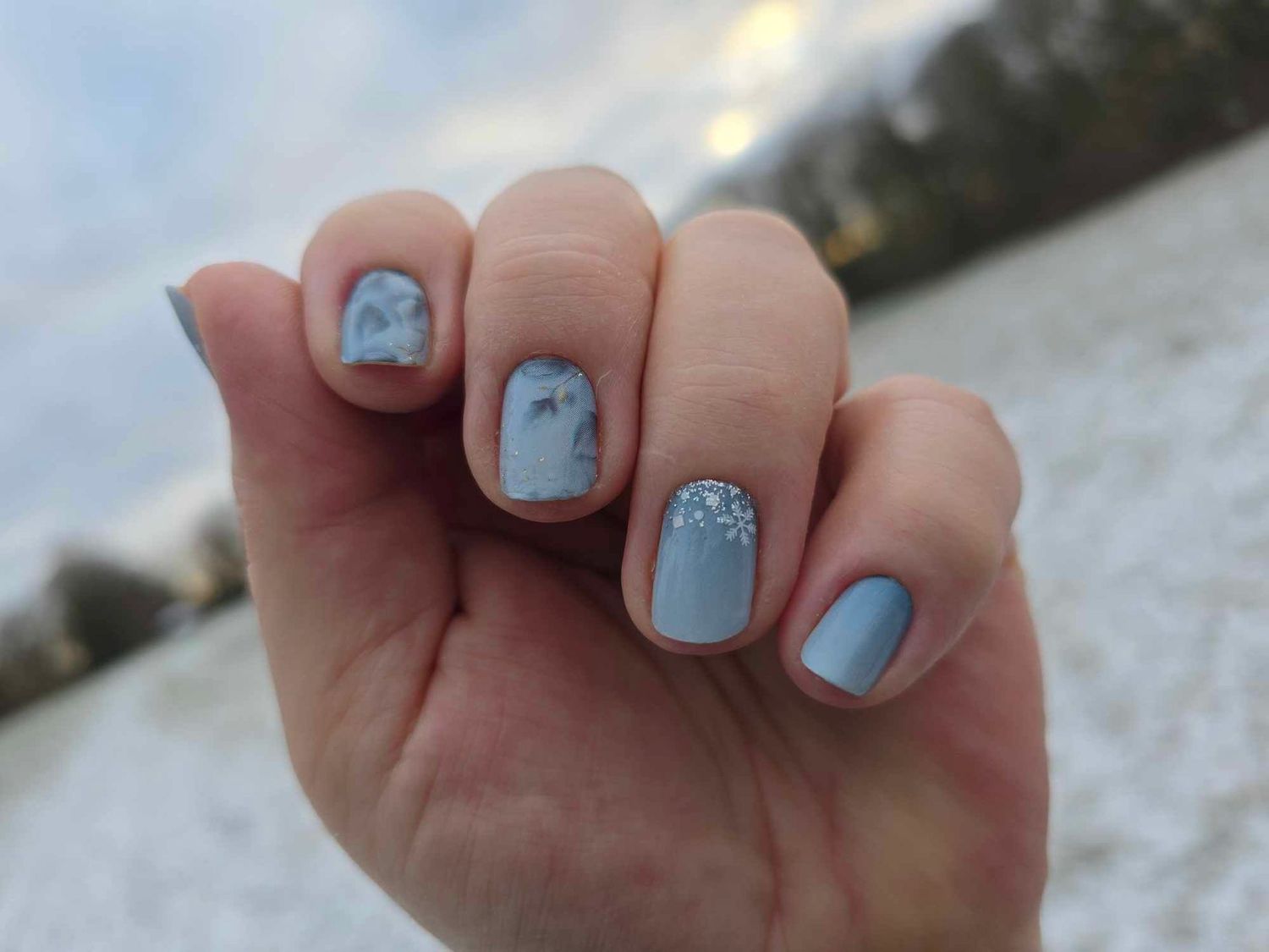 Into the Blue, 16er-Nagelfolie Magic Nail Wraps Exklusivdesign Into the Blue, 16er-Nagelfolie Magic Nail Wraps Exklusivdesign