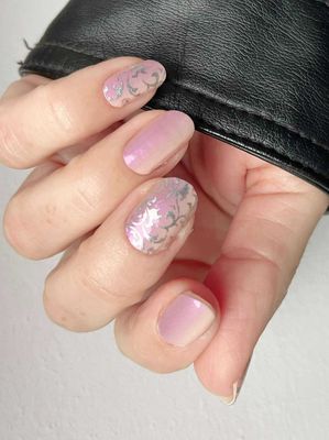 Silver Tendrils, Overlay, 16-er Nagelfolie Magic Nail Wraps Silver Tendrils, Overlay, 16-er Nagelfolie Magic Nail Wraps