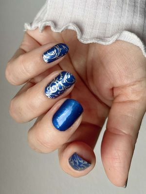 Silver Tendrils, Overlay, 16-er Nagelfolie Magic Nail Wraps Silver Tendrils, Overlay, 16-er Nagelfolie Magic Nail Wraps