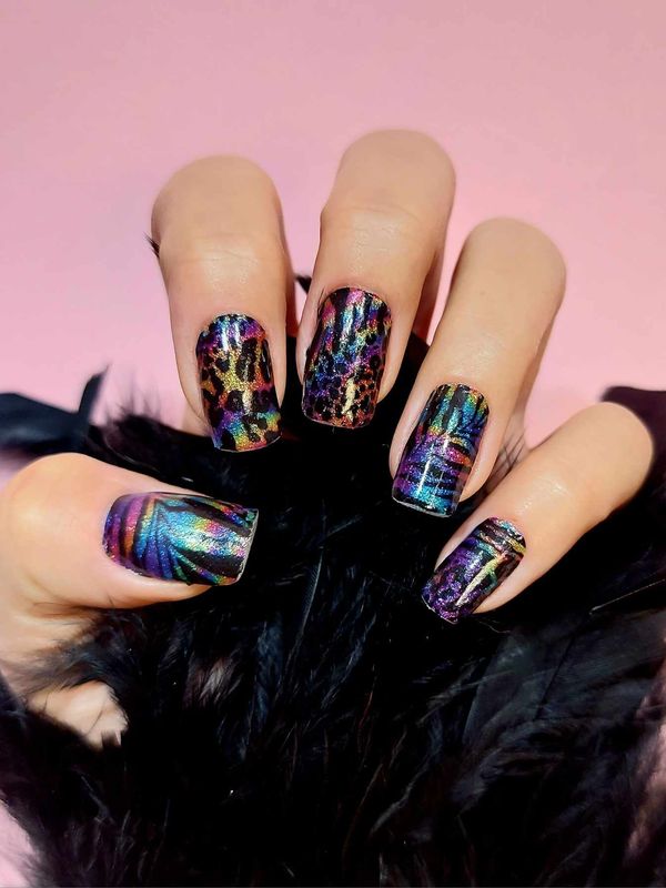 Wild Diva, 16er-Nagelfolie Magic Nail Wraps Exklusivdesign Wild Diva, 16er-Nagelfolie Magic Nail Wraps Exklusivdesign