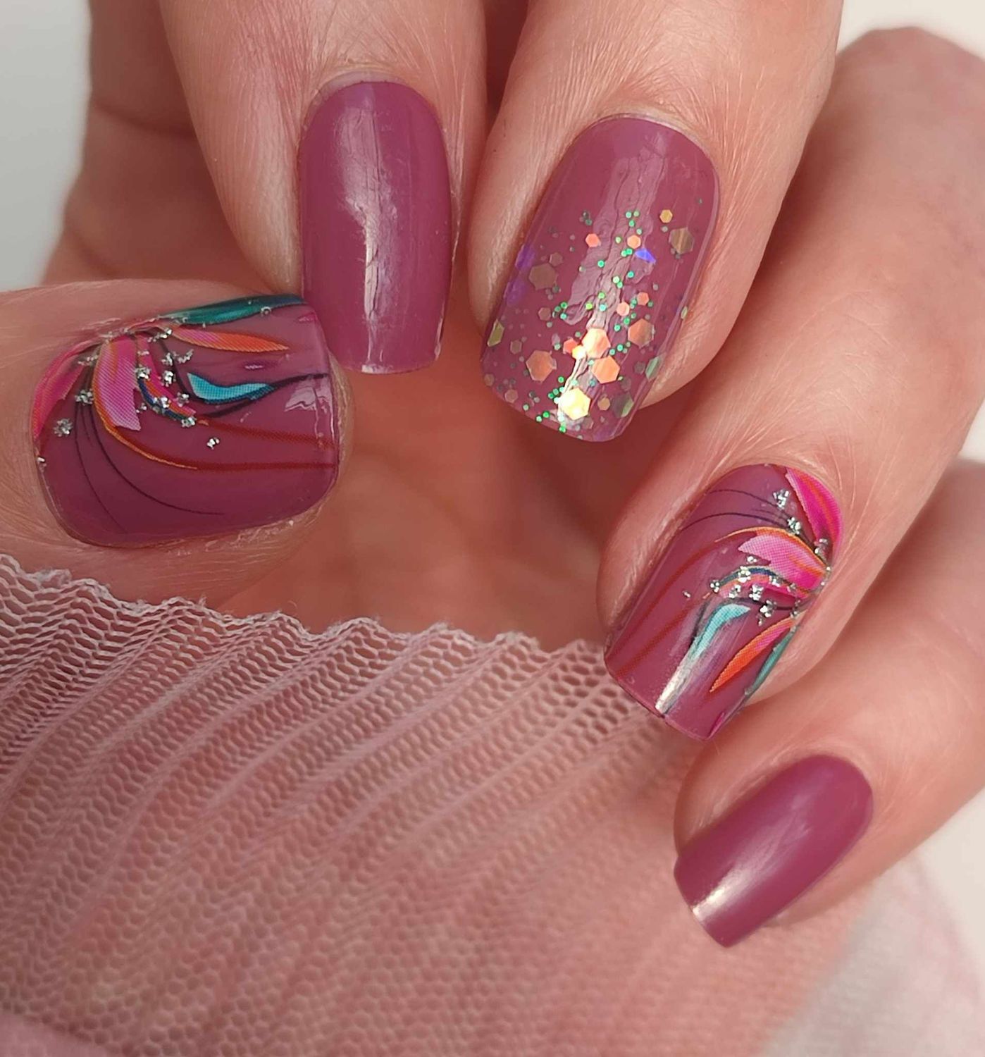 Magic Kiss, Overlay, 16er-Nagelfolie Magic Nail Wraps Exklusivdesign Magic Kiss, Overlay, 16er-Nagelfolie Magic Nail Wraps Exklusivdesign