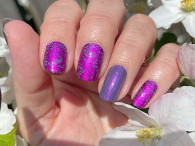 Dakota Purple, Overlay, 16er-Nagelfolie Magic Nail Wraps Exklusivdesign Dakota Purple, Overlay, 16er-Nagelfolie Magic Nail Wraps Exklusivdesign