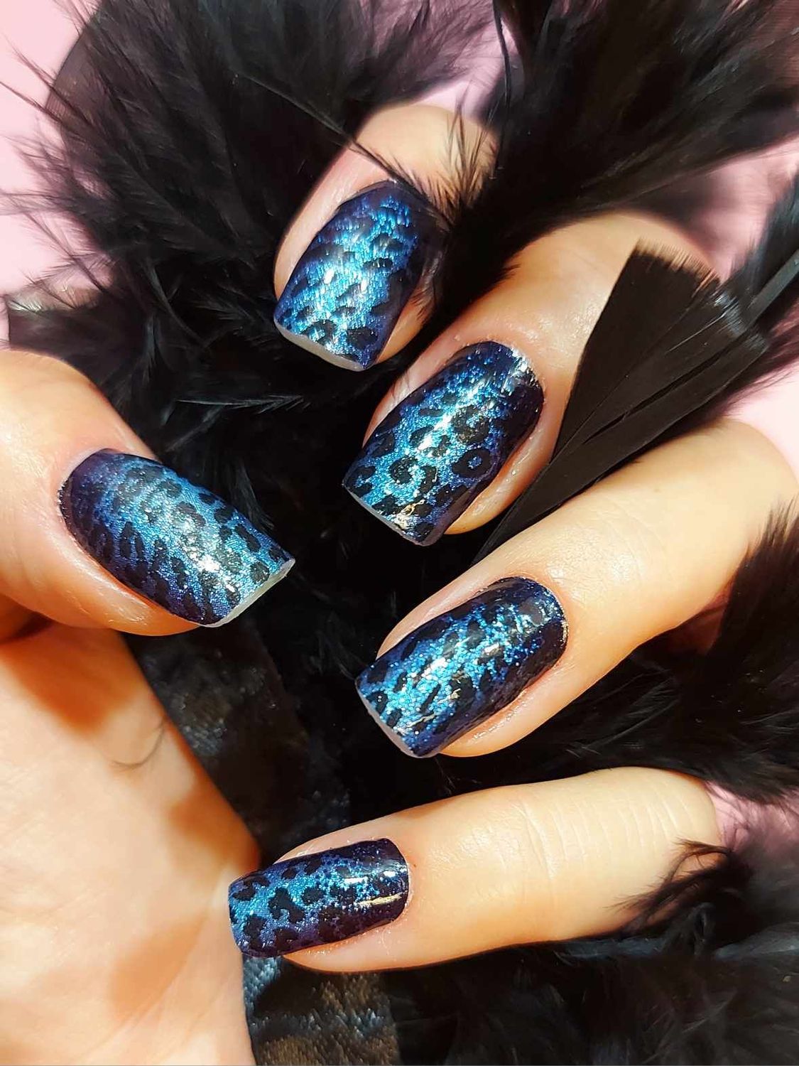 Wild Thing I'm blue, 16er-Nagelfolie Magic Nail Wraps Exklusivdesign Wild Thing I'm blue, 16er-Nagelfolie Magic Nail Wraps Exklusivdesign