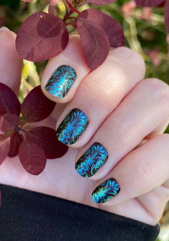 Awesome Teal Witch, 16er-Nagelfolie Magic Nail Wraps Exklusivdesign Awesome Teal Witch, 16er-Nagelfolie Magic Nail Wraps Exklusivdesign
