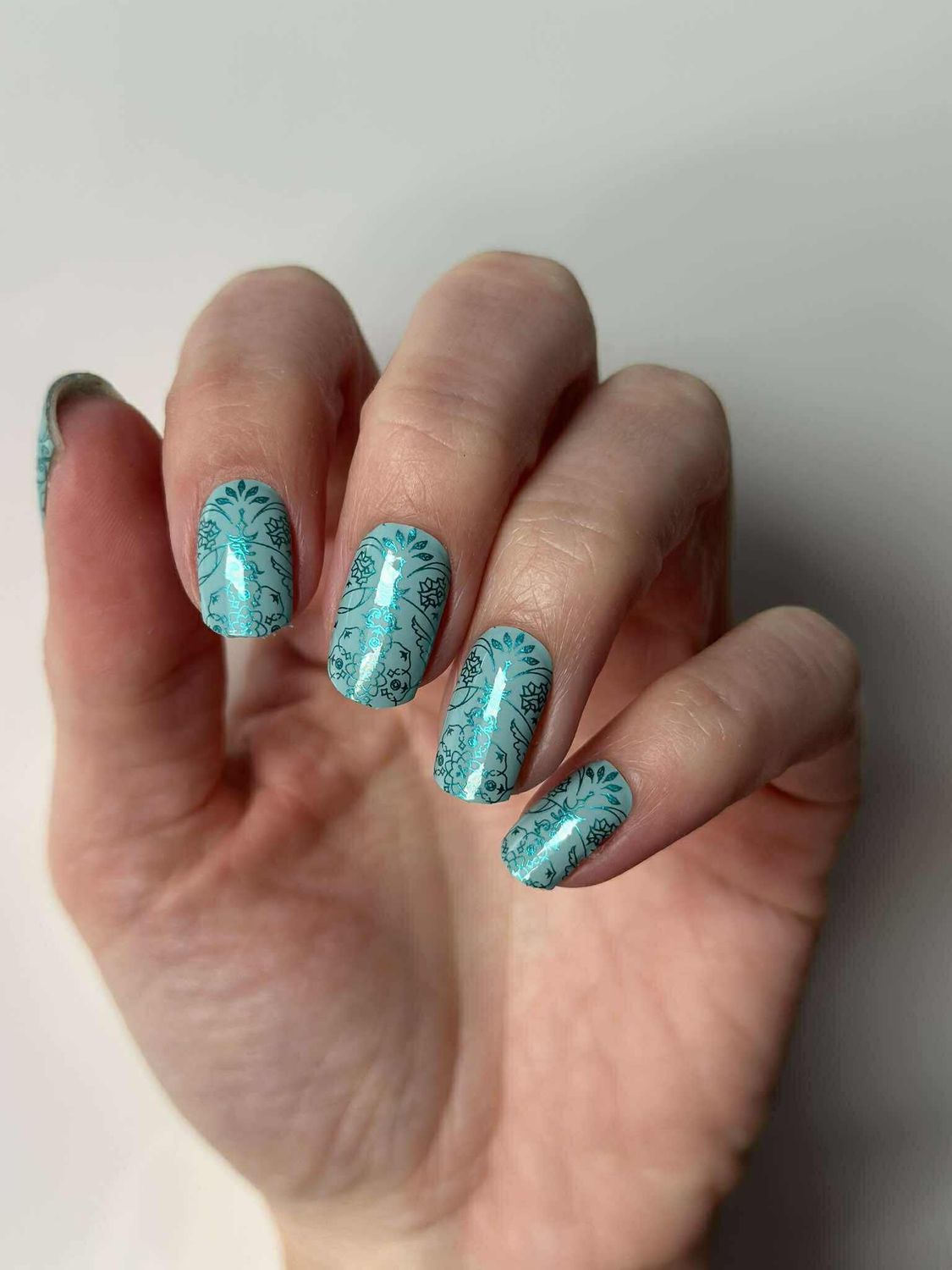 Awesome Aqua Mint, 16er-Nagelfolie Magic Nail Wraps Exklusivdesign Awesome Aqua Mint, 16er-Nagelfolie Magic Nail Wraps Exklusivdesign