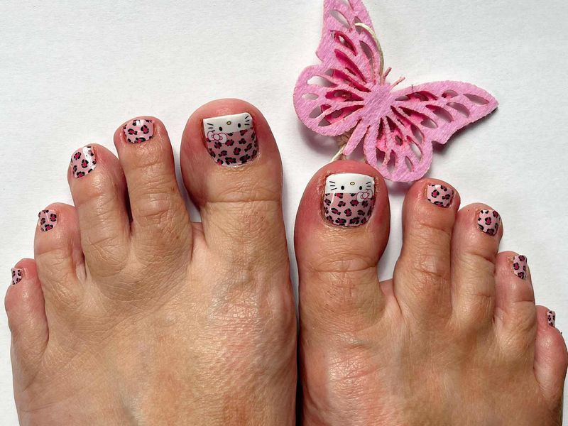 Catitude, 16er-Fussfolie Magic Nail Wraps