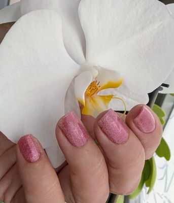 Velvet Azalee, leicht semitransparente UV-Gel-Folie, 20er-Nagelfolie Magic Nail Wraps NG200600