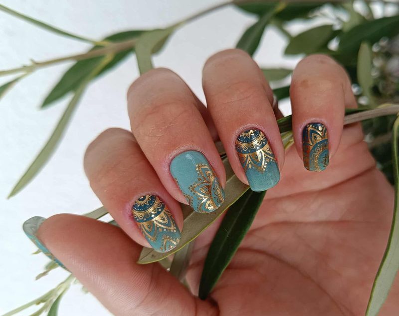 Satinka, UV-Gel-Folie, 20er-Nagelfolie Magic Nail Wraps NG200621