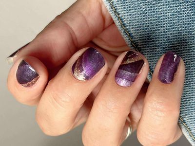 Purple Devotion, Pearl-Shimmer-Finish, 22er-Premium Nagelfolie Magic Nail Wraps Purple Devotion, Pearl-Shimmer-Finish, 22er-Premium Nagelfolie Magic Nail Wraps