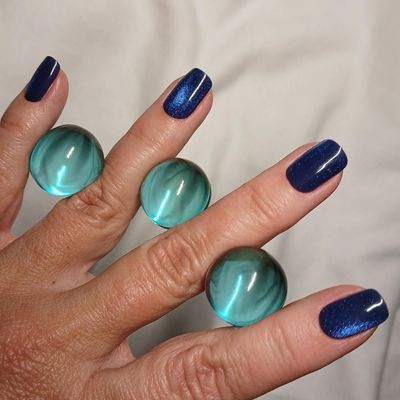 Sapphire Glam (Ultra Cat Eye), UV-Gel-Folie, 20er-Nagelfolie Magic Nail Wraps NG200672 Sapphire Glam (Ultra Cat Eye), UV-Gel-Folie, 20er-Nagelfolie Magic Nail Wraps NG200672