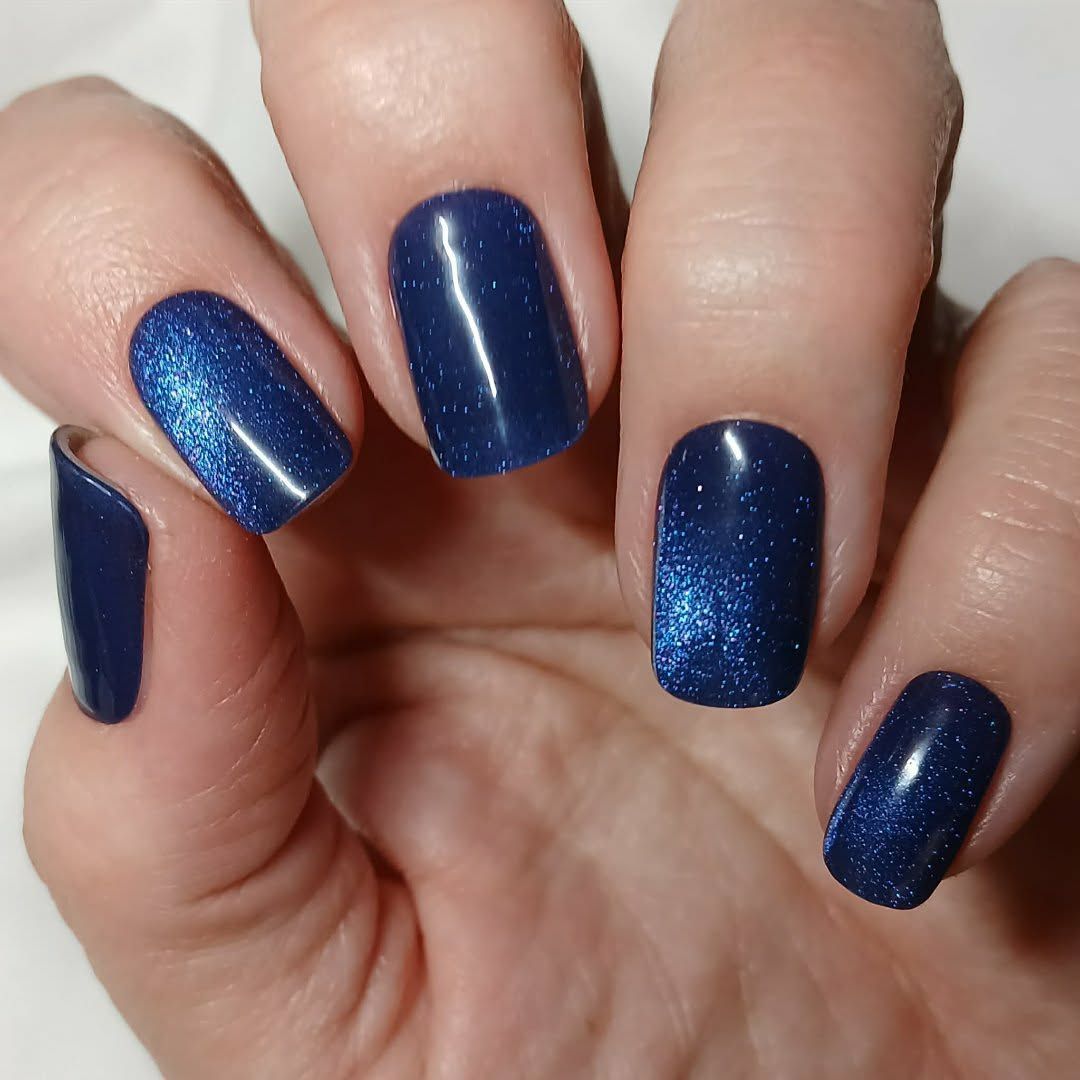 Sapphire Glam (Ultra Cat Eye), UV-Gel-Folie, 20er-Nagelfolie Magic Nail Wraps NG200672