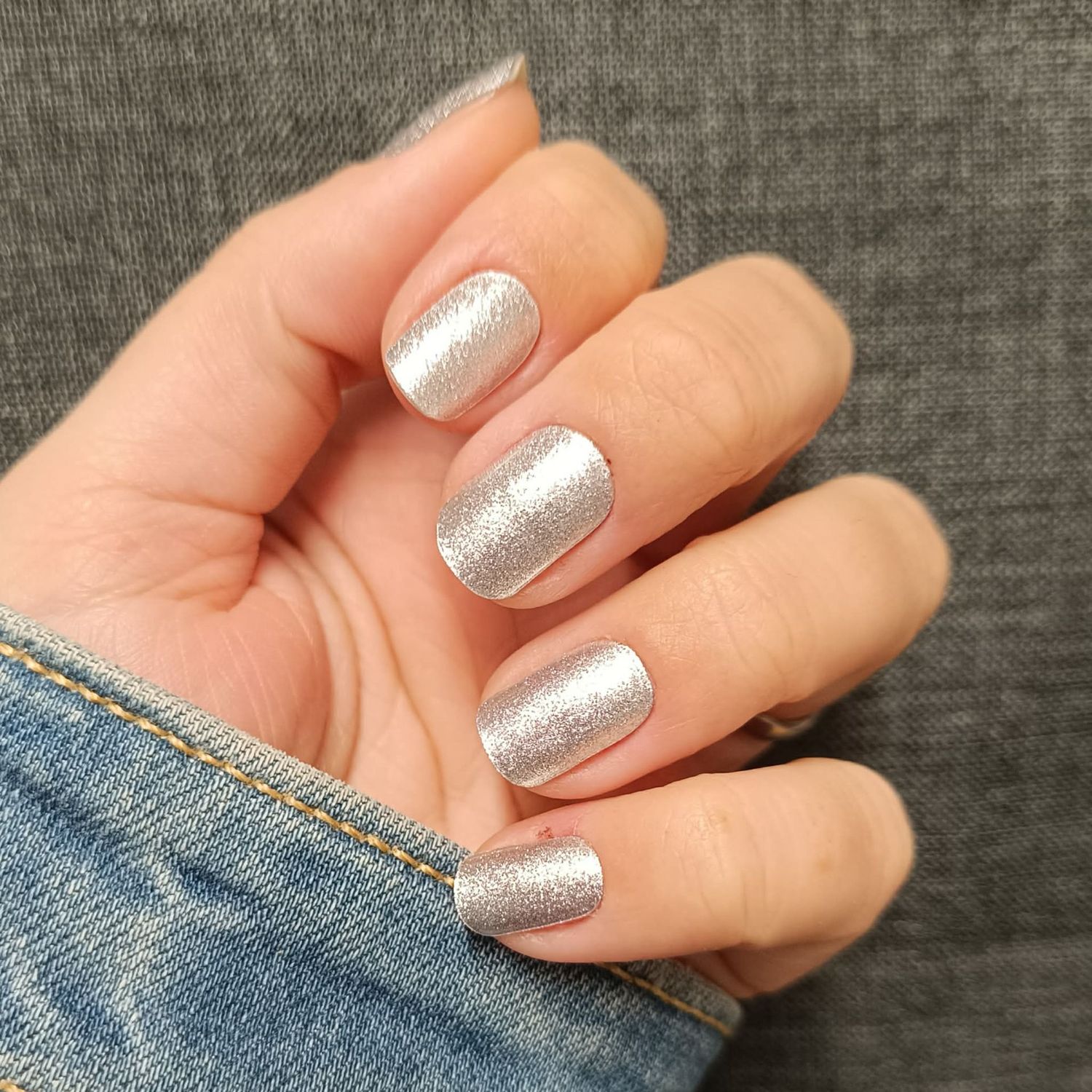 Silberglöckchen, UV-Gel-Folie, 20er-Nagelfolie Magic Nail Wraps NG200488