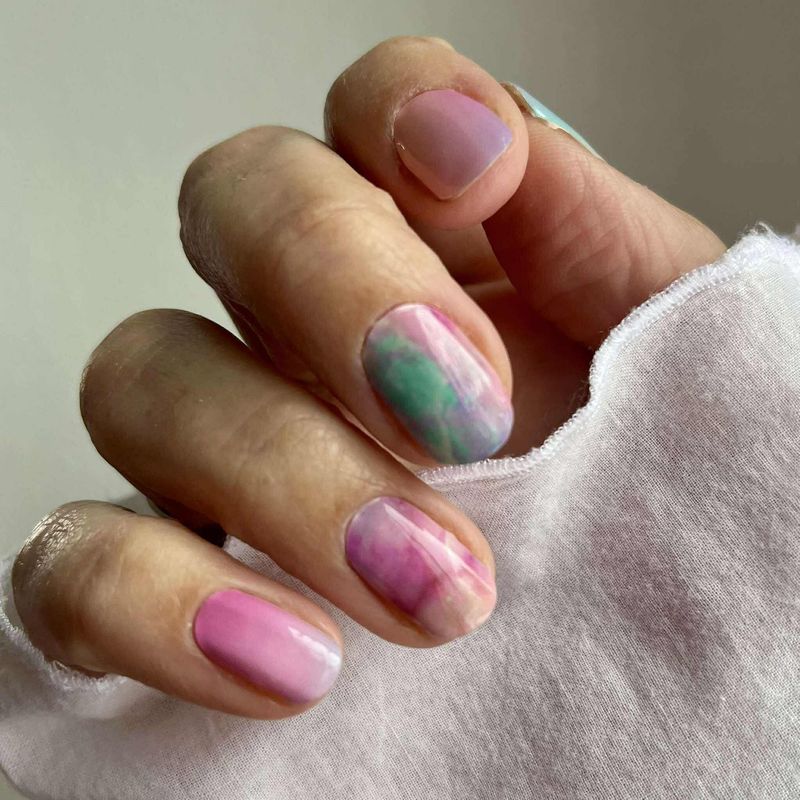 Pastellaquarell, 22er-Premium Nagelfolie Magic Nail Wraps Pastellaquarell, 22er-Premium Nagelfolie Magic Nail Wraps