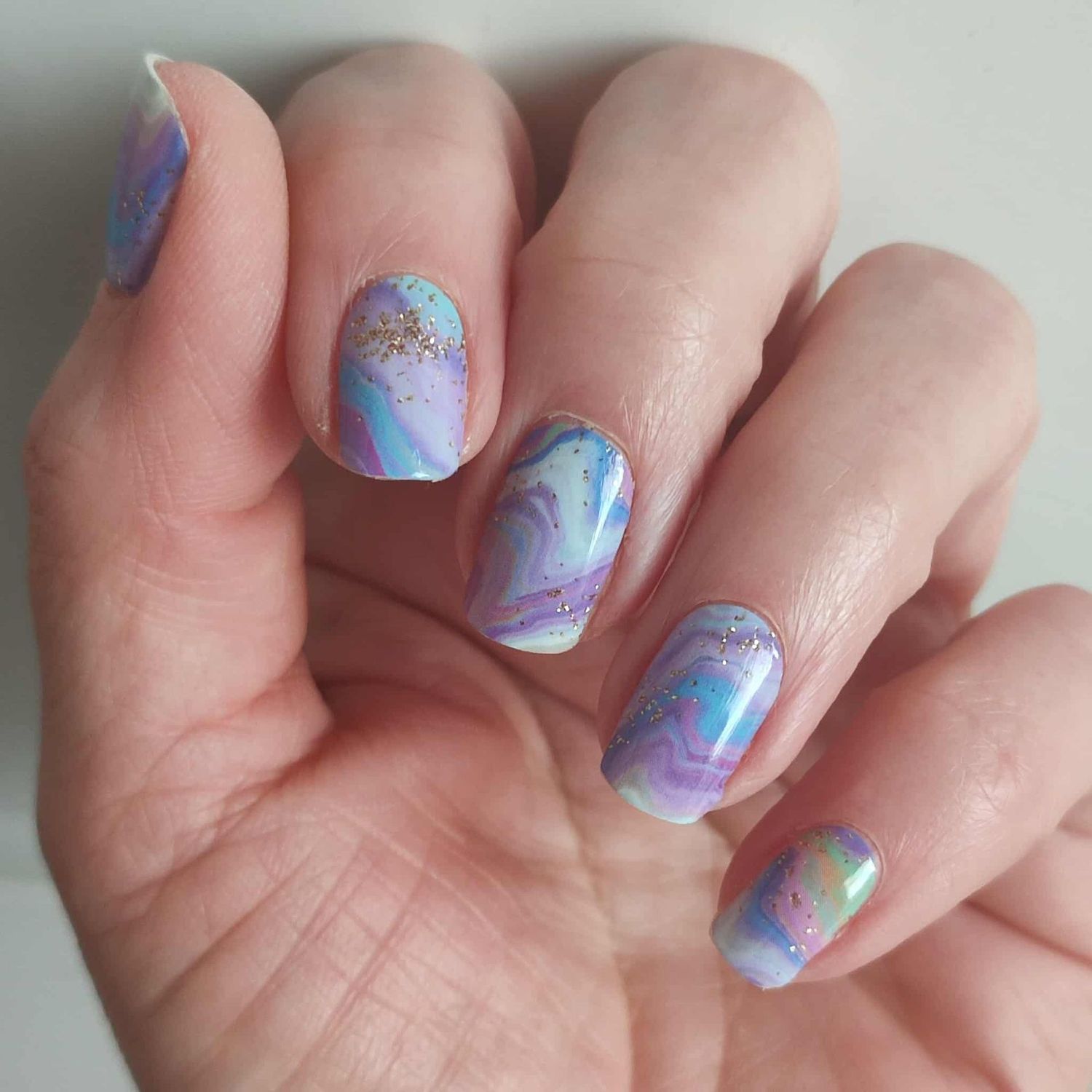 Pastelsky, 22er-Premium Nagelfolie Magic Nail Wraps