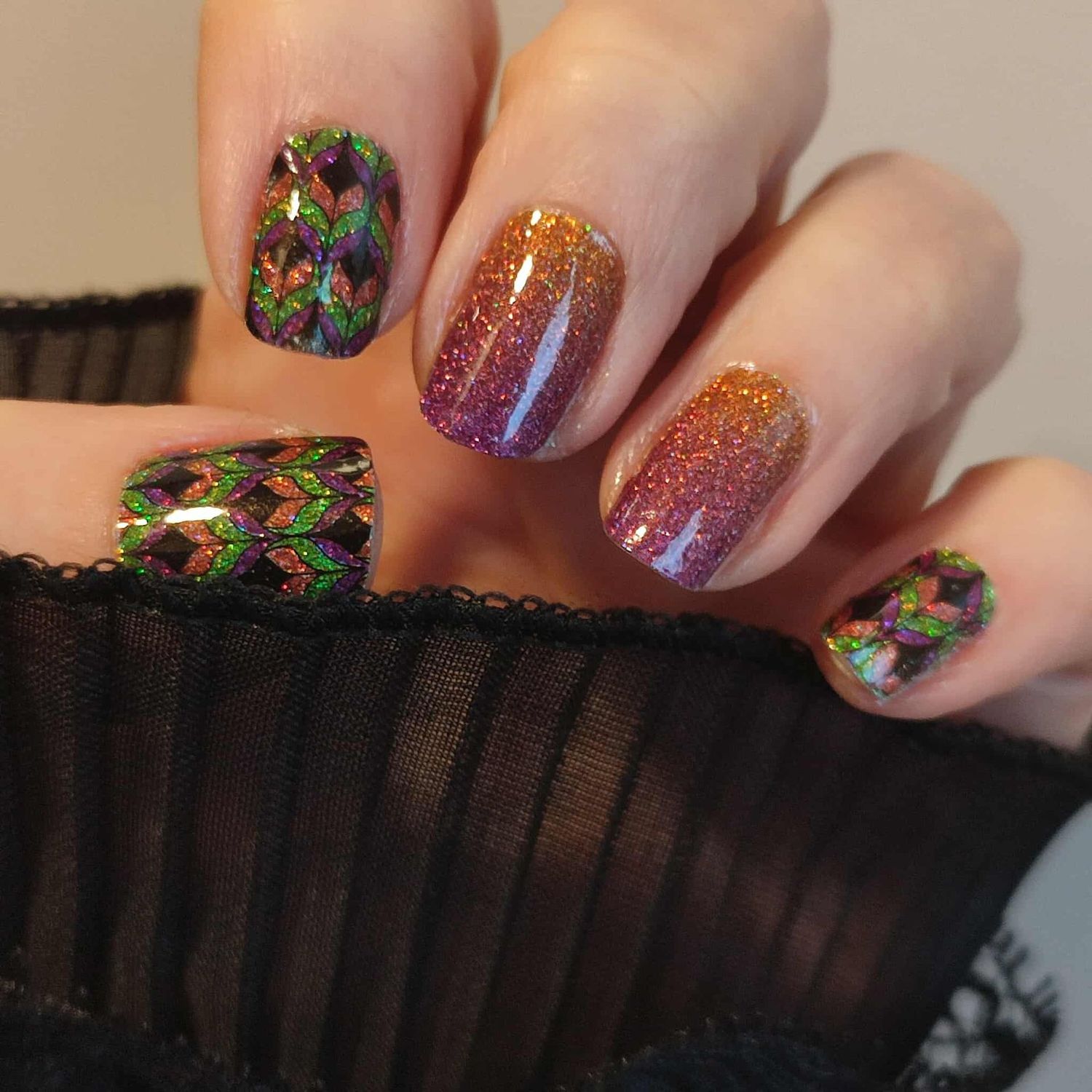 1976, 16-er Nagelfolie Magic Nail Wraps