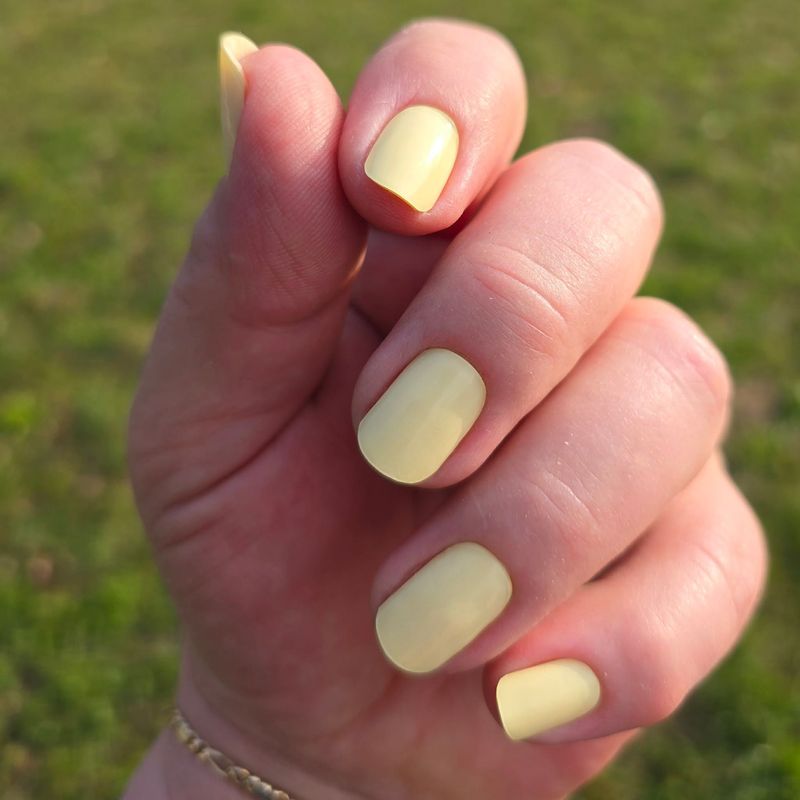 Pastellgelb, UV-Gel-Folie, 20er-Nagelfolie Magic Nail Wraps NG200068 Pastellgelb, UV-Gel-Folie, 20er-Nagelfolie Magic Nail Wraps NG200068