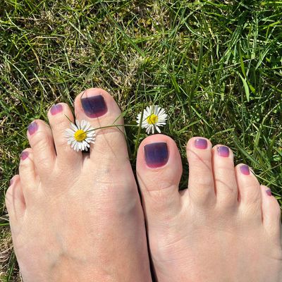 Lilac Sunset, leicht semitransparente 16er-Fussfolie Magic Nail Wraps Lilac Sunset, leicht semitransparente 16er-Fussfolie Magic Nail Wraps