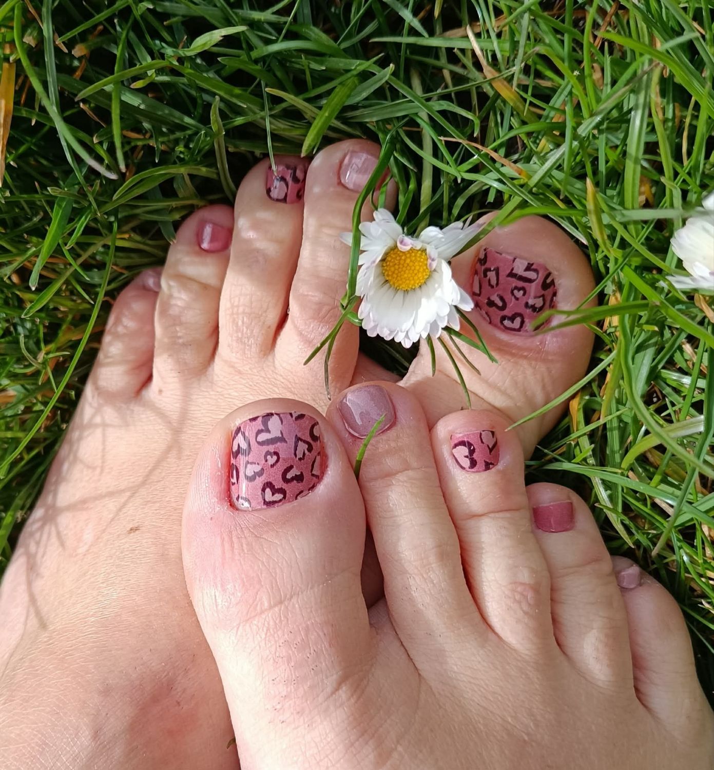 Wild Hearts, 16er-Fussfolie Magic Nail Wraps