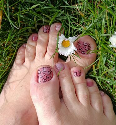 Wild Hearts, 16er-Fussfolie Magic Nail Wraps