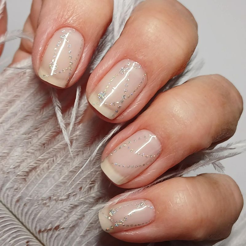 Simply Glitter, Overlay, 16er-Nagelfolie Magic Nail Wraps Exklusivdesign