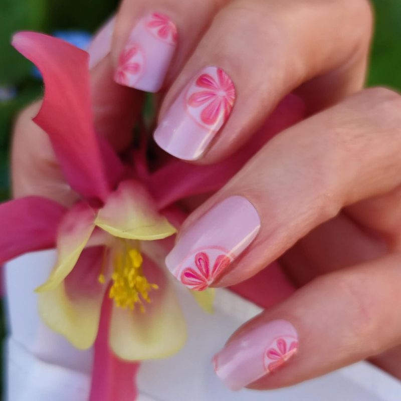 Rosy Lemonade, UV-Gel-Folie, 20er-Nagelfolie Magic Nail Wraps NG200750 Rosy Lemonade, UV-Gel-Folie, 20er-Nagelfolie Magic Nail Wraps NG200750