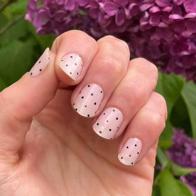 Pünktchen, semitransparente UV-Gel-Folie, 20er-Nagelfolie Magic Nail Wraps NG200671 Pünktchen, semitransparente UV-Gel-Folie, 20er-Nagelfolie Magic Nail Wraps NG200671
