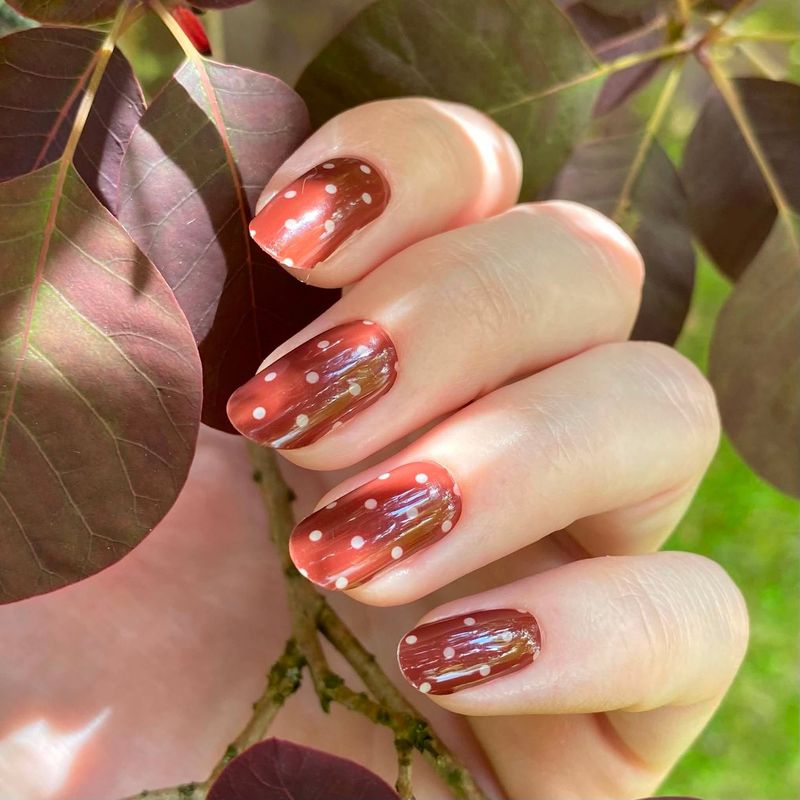 Chocolate Dots, UV-Gel-Folie, 20er-Nagelfolie Magic Nail Wraps NG200796 Chocolate Dots, UV-Gel-Folie, 20er-Nagelfolie Magic Nail Wraps NG200796