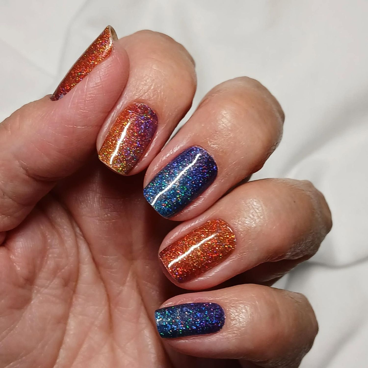 Galaxiefeuer, 16-er Nagelfolie Magic Nail Wraps