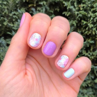 Tropic Garden, 16-er Nagelfolie Magic Nail Wraps