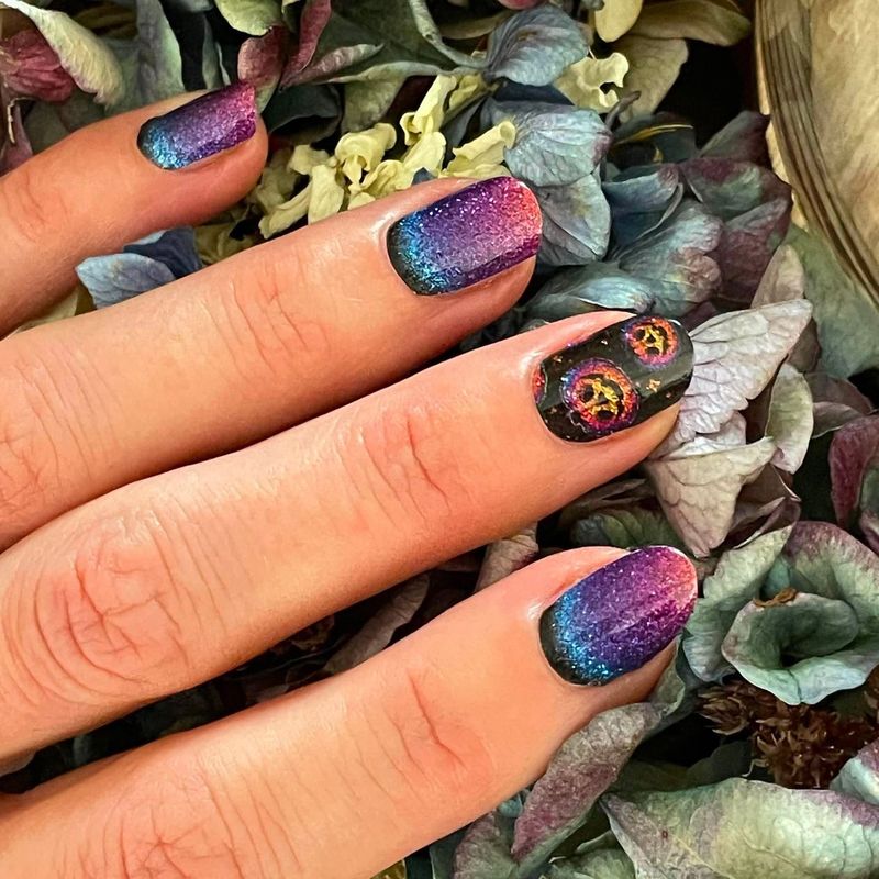 Krawall im Kürbisfeld, 16-er Nagelfolie Magic Nail Wraps Krawall im Kürbisfeld, 16-er Nagelfolie Magic Nail Wraps