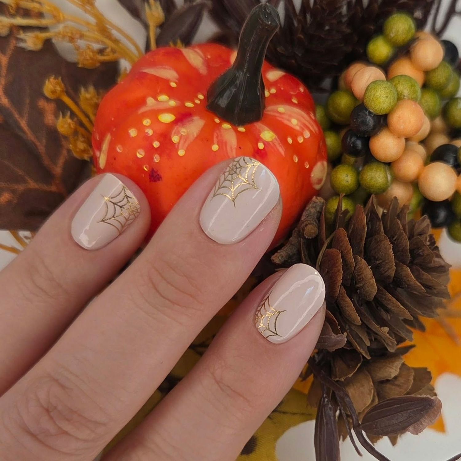 Goldenes Gift, 16-er Nagelfolie Magic Nail Wraps