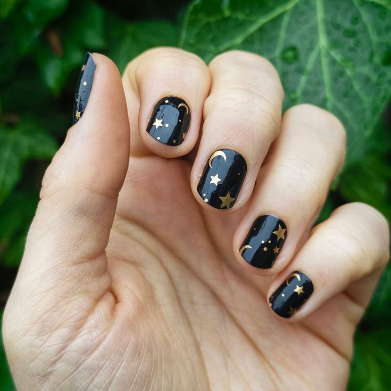 Golden Midnight, 16-er Nagelfolie Magic Nail Wraps Golden Midnight, 16-er Nagelfolie Magic Nail Wraps