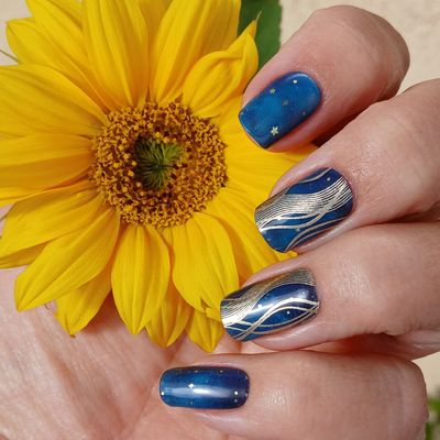 Goldstrahl, Overlay, 16er-Nagelfolie Magic Nail Wraps Exklusivdesign