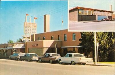 Cosgriff Motor Hotel, Craig, Colorado - 1960s Dexter Press Chrome postcard