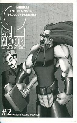 Bad Moon: The Color of Night #2, Imbrium Entertainment, 2001 - Manga style mini